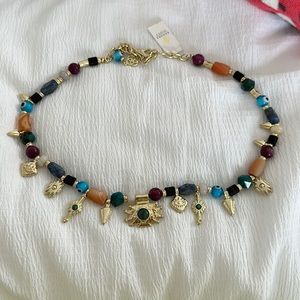 Kendra Scott bead shiva charm necklace NWT